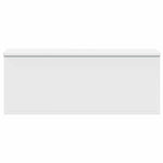 Opbergbox 90X35X35 Cm Bewerkt Hout Wit