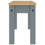 Eetkamerbank Panama 105X30X45 Cm Massief Grenenhout Grijs