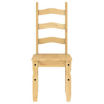 Eetkamerstoelen 2 St Corona 42X47X107 Cm Grenenhout