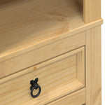 Wijnrek Corona 56X35X120 Cm Massief Grenenhout Gerecycled Hout (Meerkleurig)