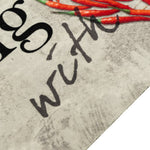 Keukenmat Wasbaar Pepertekst 60X180 Cm Fluweel