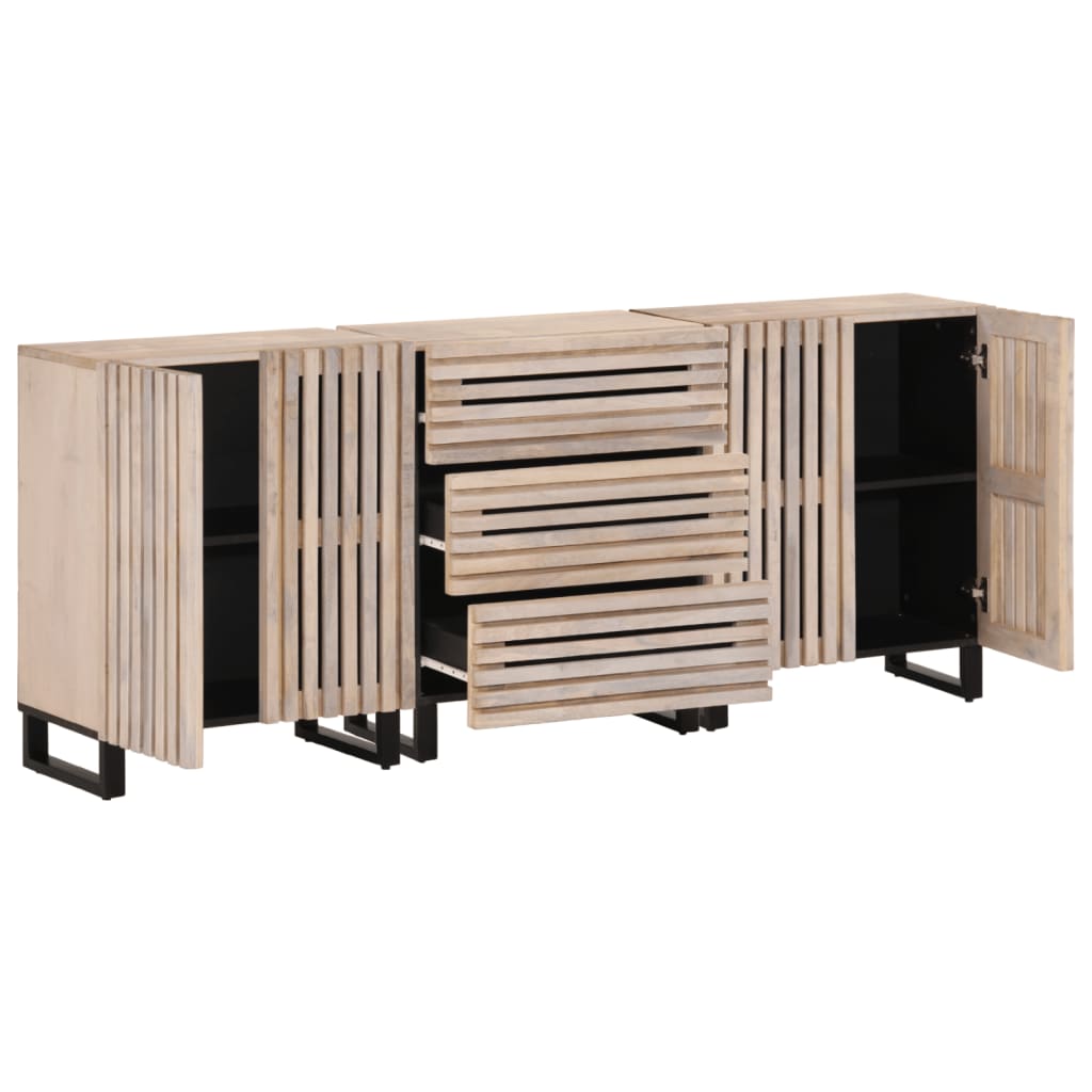 Dressoirs 3 St 60X34X75 Cm