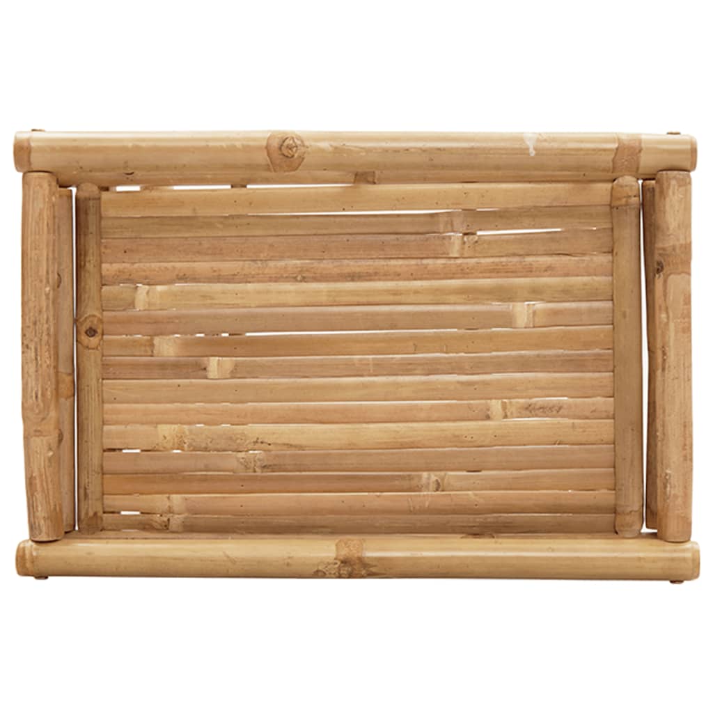 Dienbladtafel Inklapbaar 60X40X68 Cm Bamboe