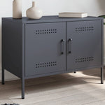 Tv-Meubel 68X39X50,5 Cm Staal