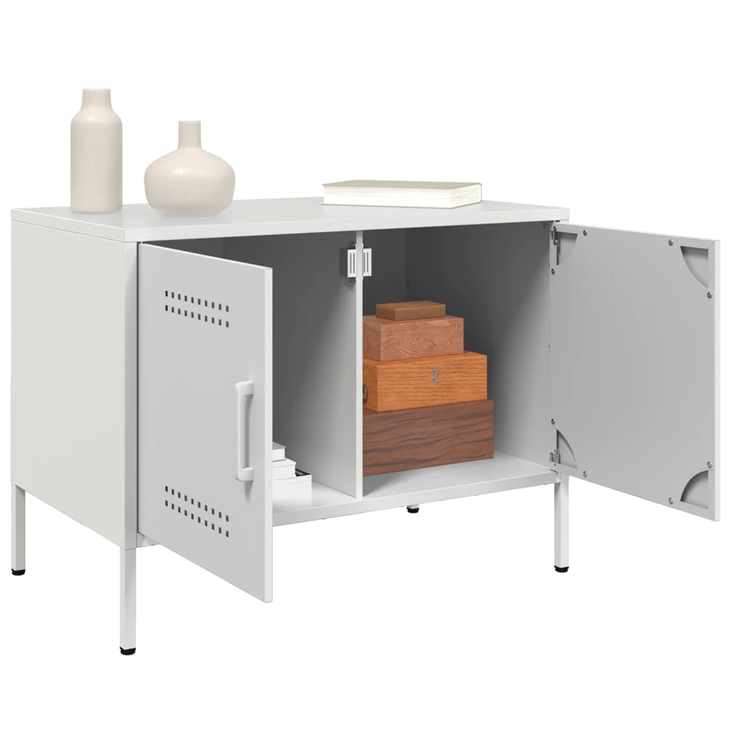 Tv-Meubel 68X39X50,5 Cm Staal