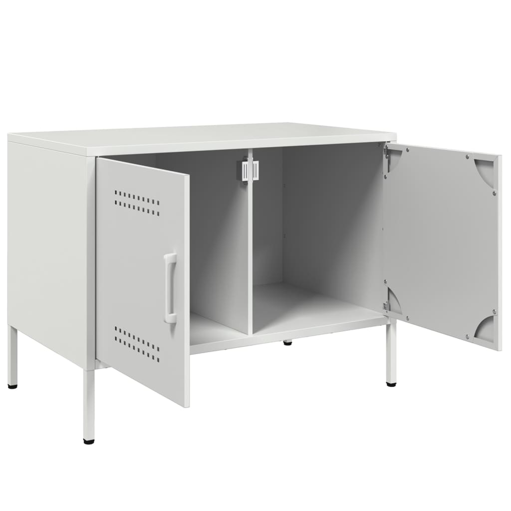 Tv-Meubel 68X39X50,5 Cm Staal