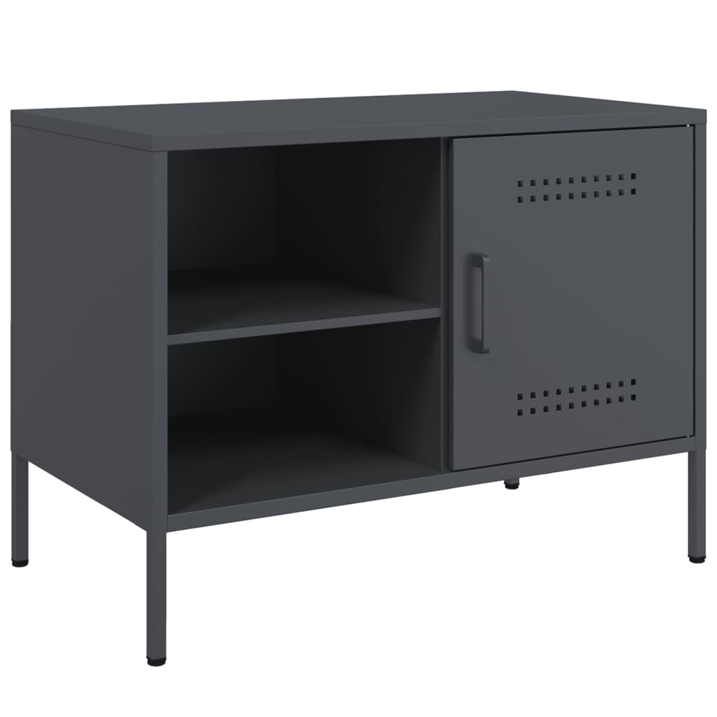 Tv-Meubelen 68X39X50,5 Cm Staal Kleurig