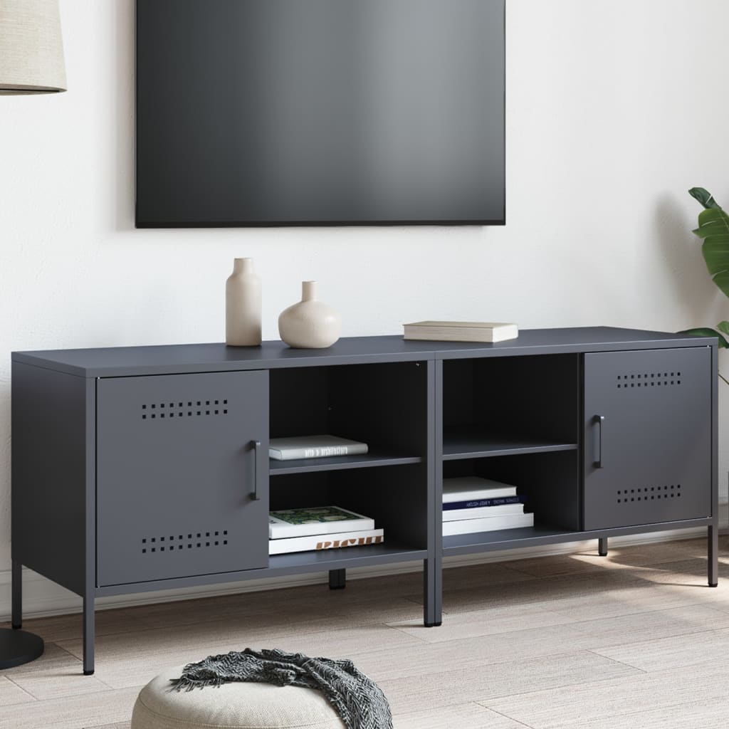 Tv-Meubelen 68X39X50,5 Cm Staal Kleurig
