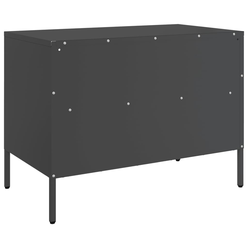 Tv-Meubelen 68X39X50,5 Cm Staal