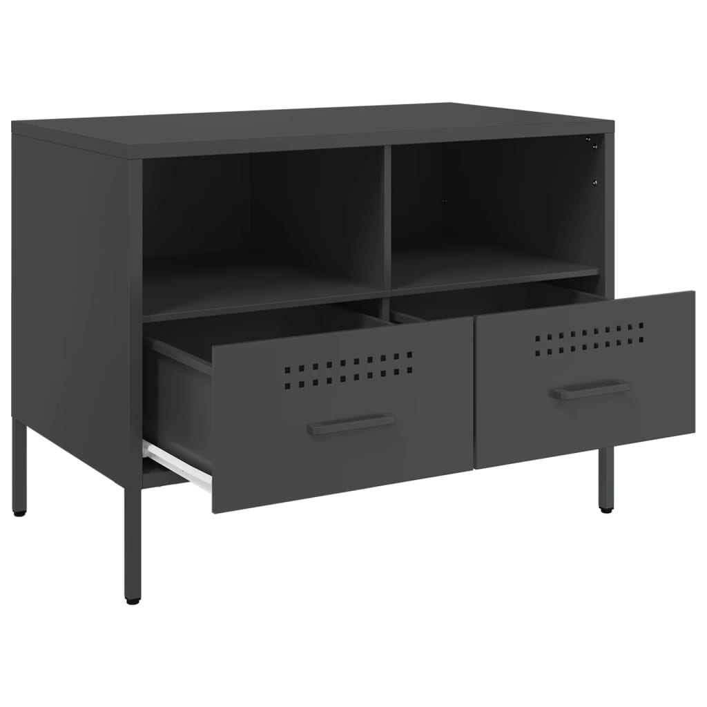 Tv-Meubelen 68X39X50,5 Cm Staal