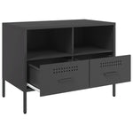 Tv-Meubelen 68X39X50,5 Cm Staal