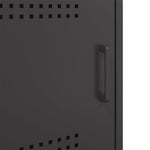 Nachtkastje 36X39X68 Cm Staal