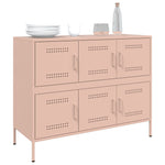 Dressoir 100,5X39X79 Cm Staal