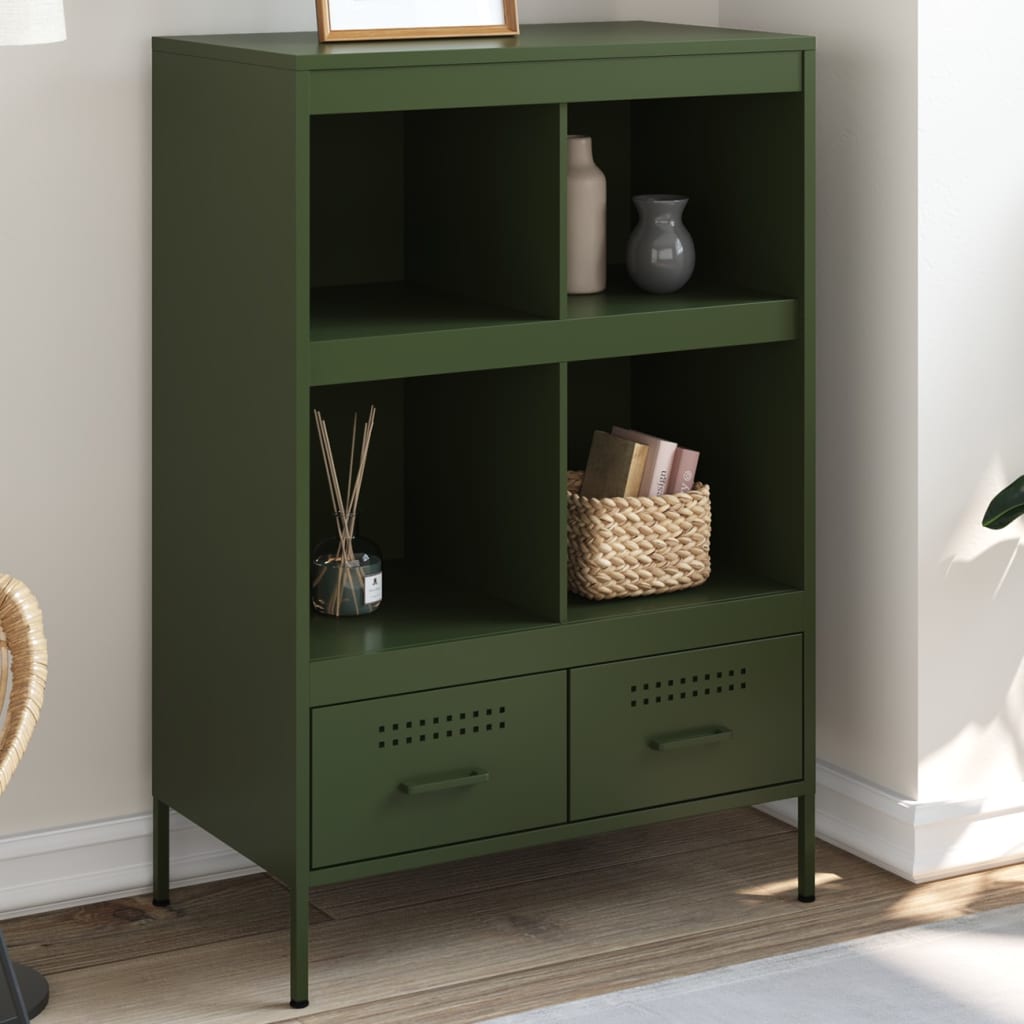 Hoge Kast 68X39X101,5 Cm Staal
