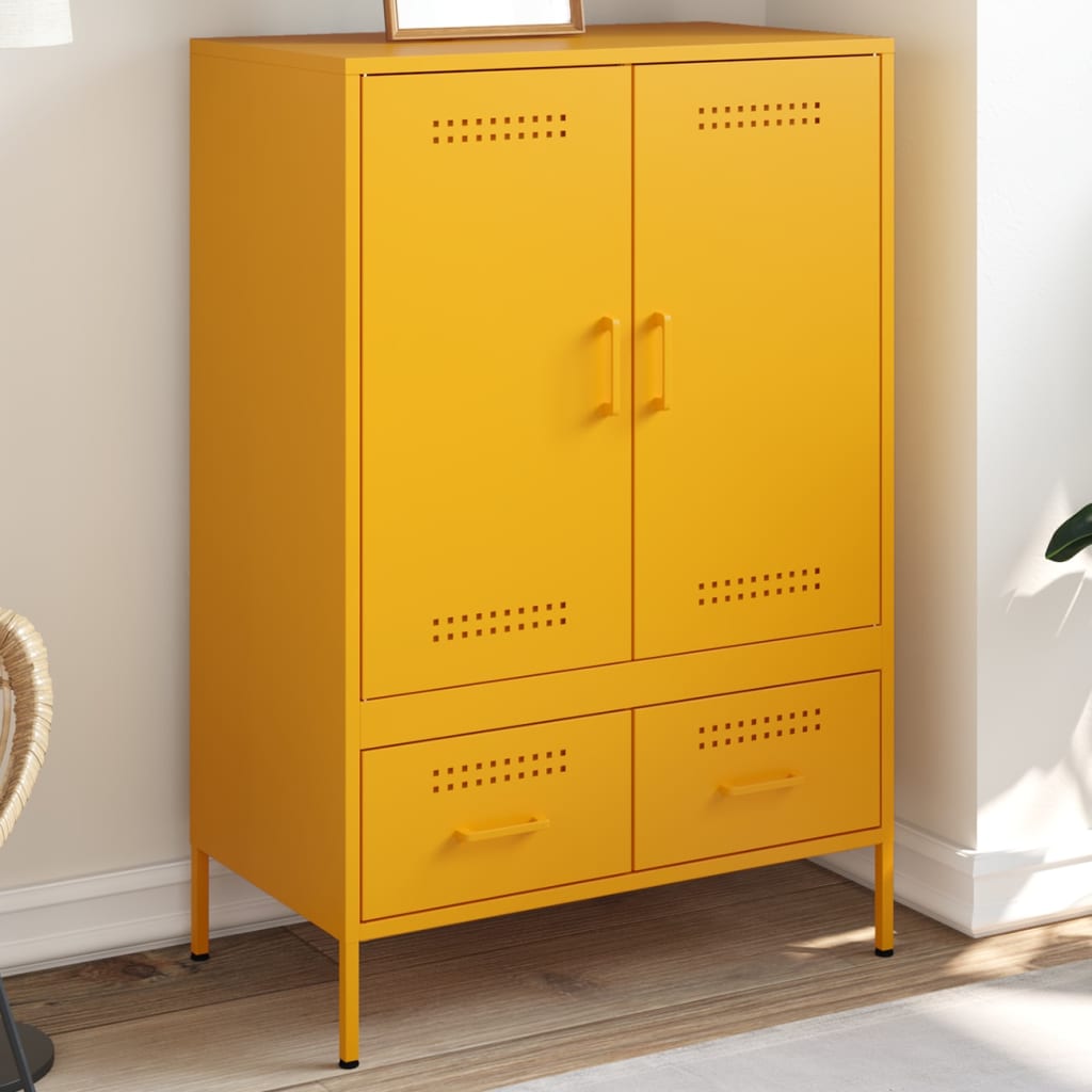 Hoge Kast 68X39X101,5 Cm Staal