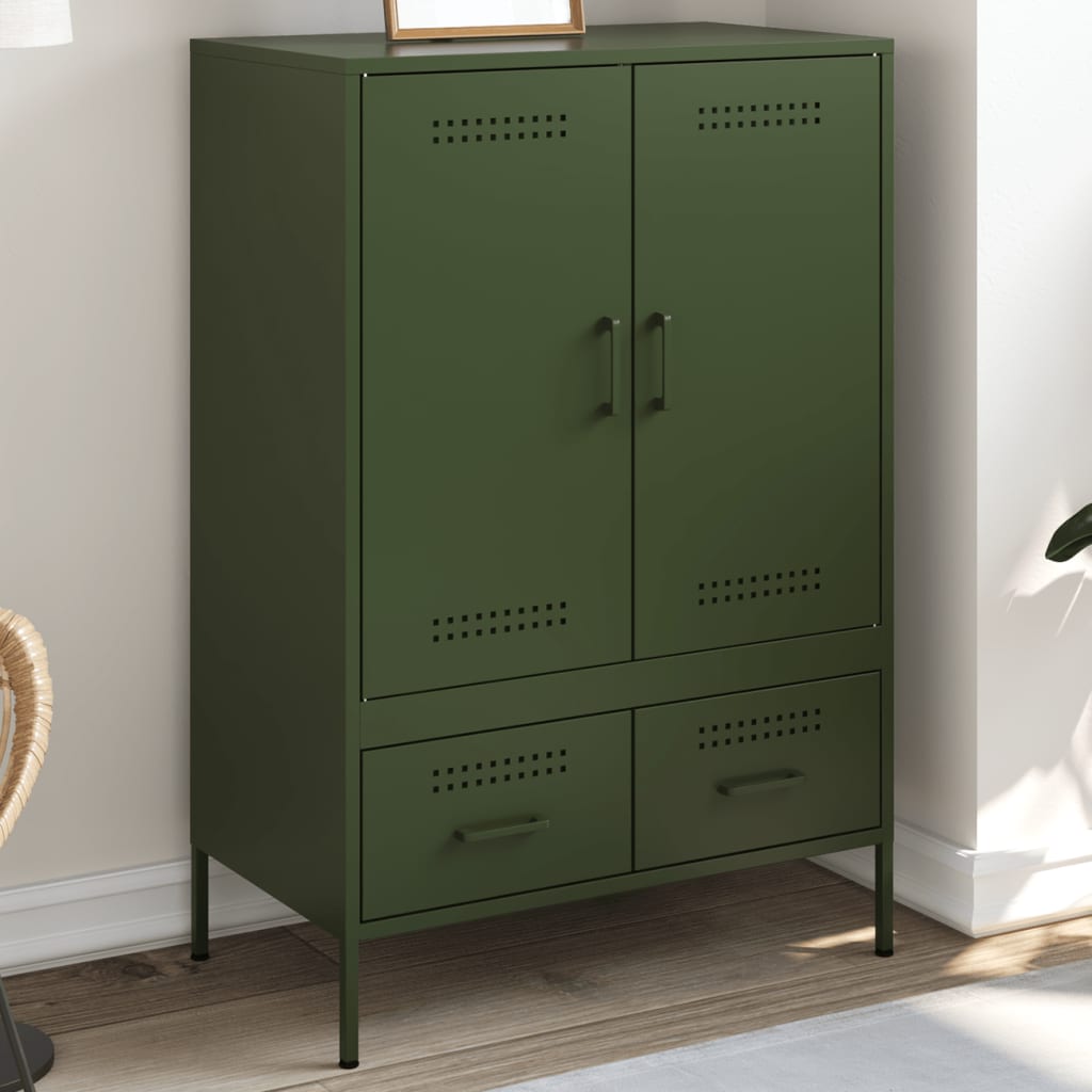 Hoge Kast 68X39X101,5 Cm Staal