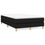 Boxspring Met Matras Stof Zwart
