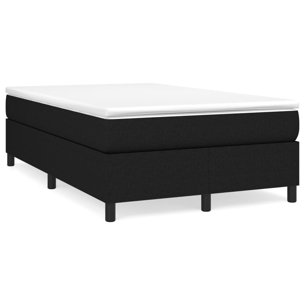 Boxspring Met Matras Stof Zwart