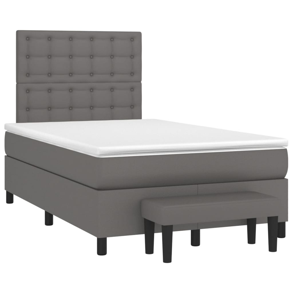 Boxspring Met Matras Kunstleer Kleurig