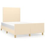 Bedframe Zonder Matras Stof Kleurig