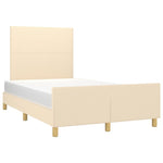 Bedframe Zonder Matras Stof Kleurig