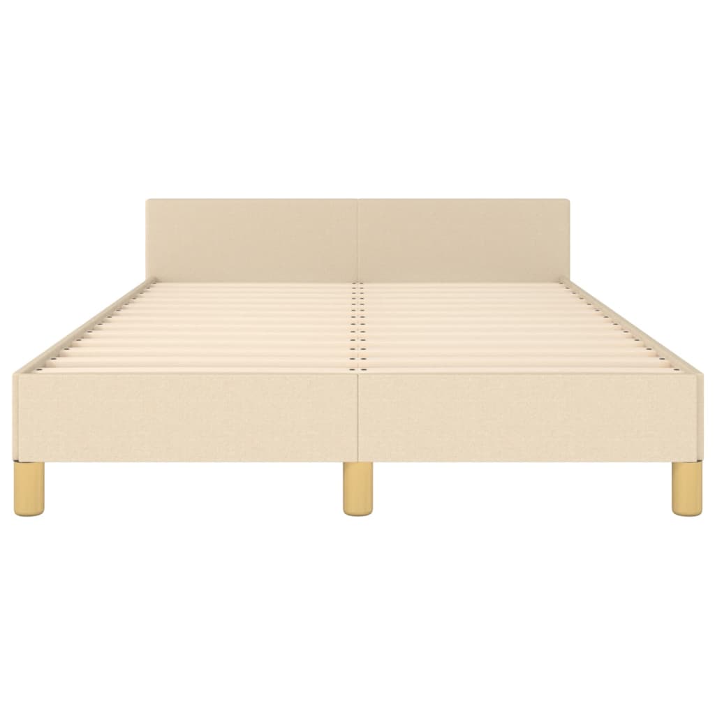 Bedframe Zonder Matras Stof Kleurig