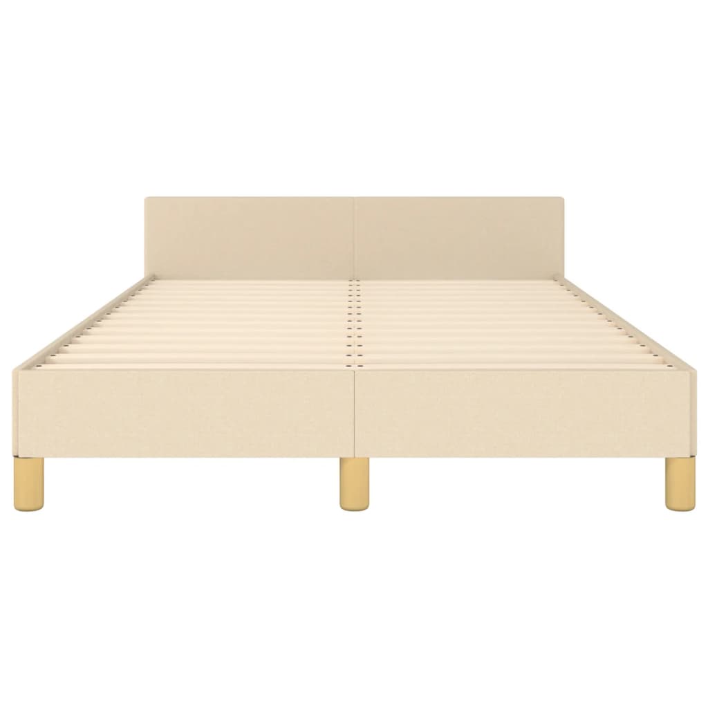 Bedframe Zonder Matras Stof Kleurig