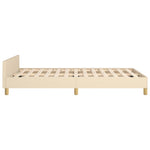 Bedframe Zonder Matras Stof Kleurig