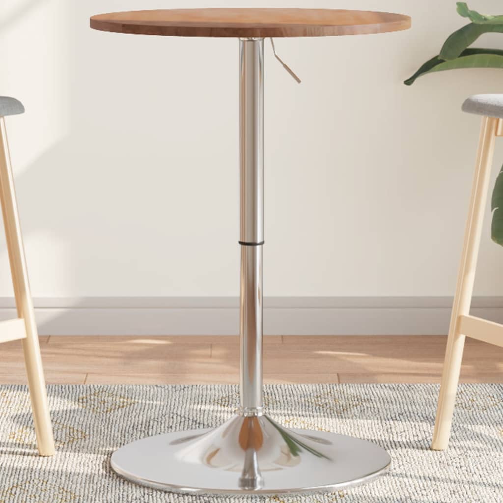 Bartafel Ø 50X89,5 Cm Lichtbruin