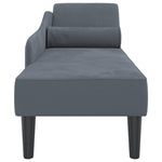 Chaise Longue Met Kussens Fluweel