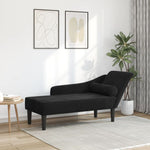Chaise Longue Met Kussens Fluweel