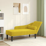 Chaise Longue Met Kussens Fluweel