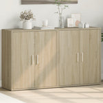 Dressoirs 2 St 60X31X70 Cm Bewerkt Hout Ig