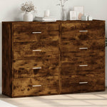 Dressoirs 2 St 60X31X84 Cm Bewerkt Hout Ig