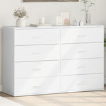 Dressoirs 2 St 60X39X80 Cm Bewerkt Hout