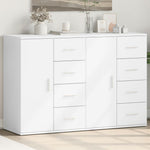 Dressoirs 2 St 59X39X80 Cm Bewerkt Hout Kleurig