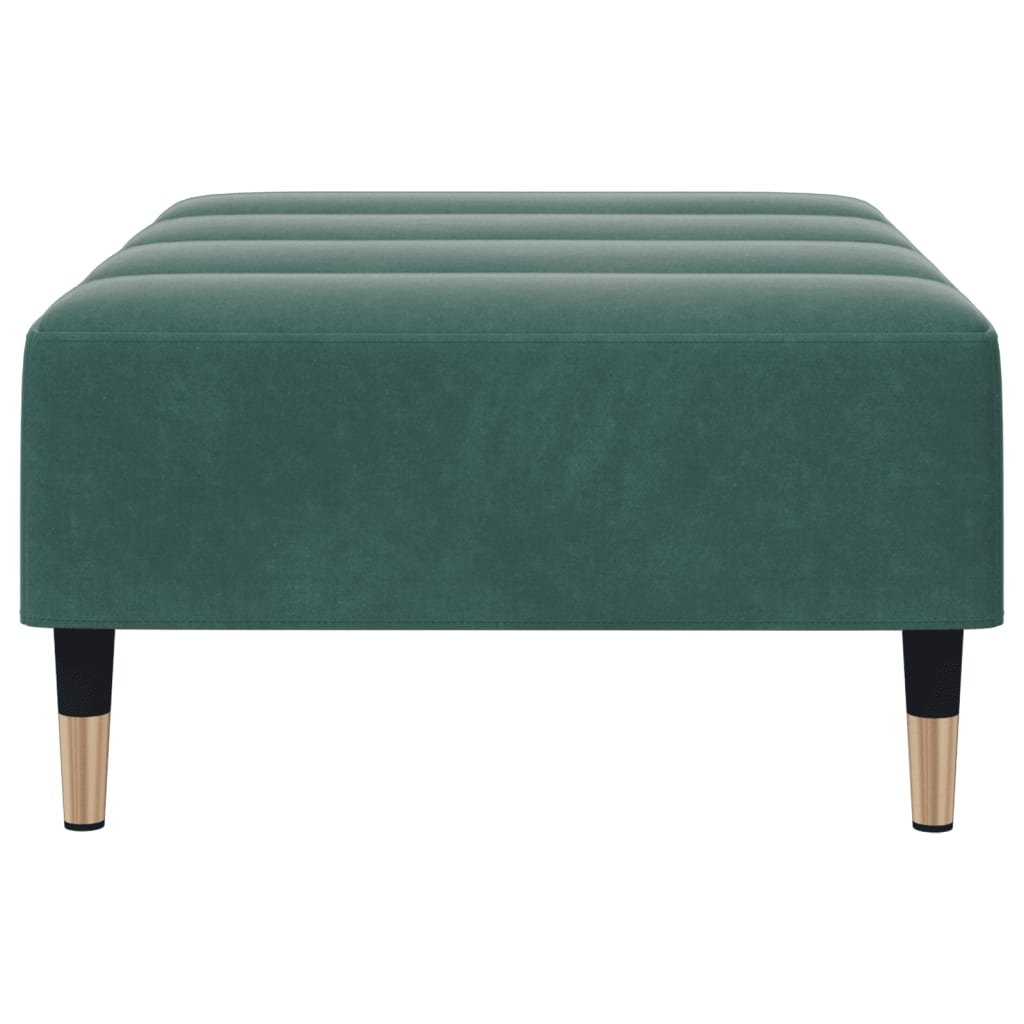 Voetenbank 77X55X31 Cm Fluweel