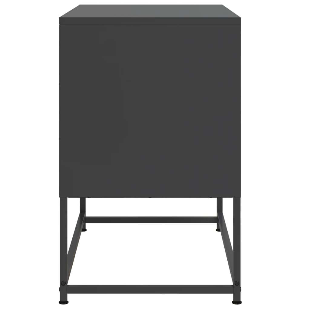 Tv-Meubel 68,5X39X60,5 Cm Staal