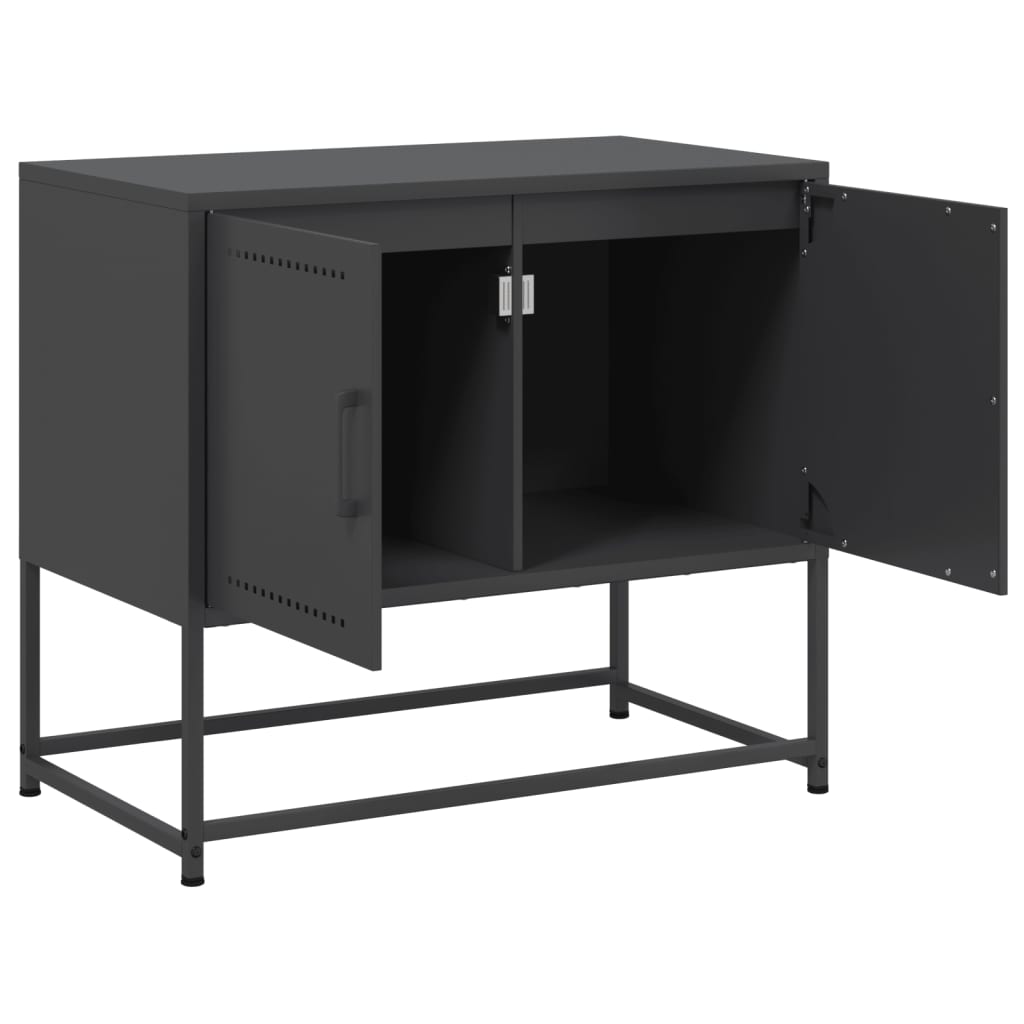 Tv-Meubel 68,5X39X60,5 Cm Staal