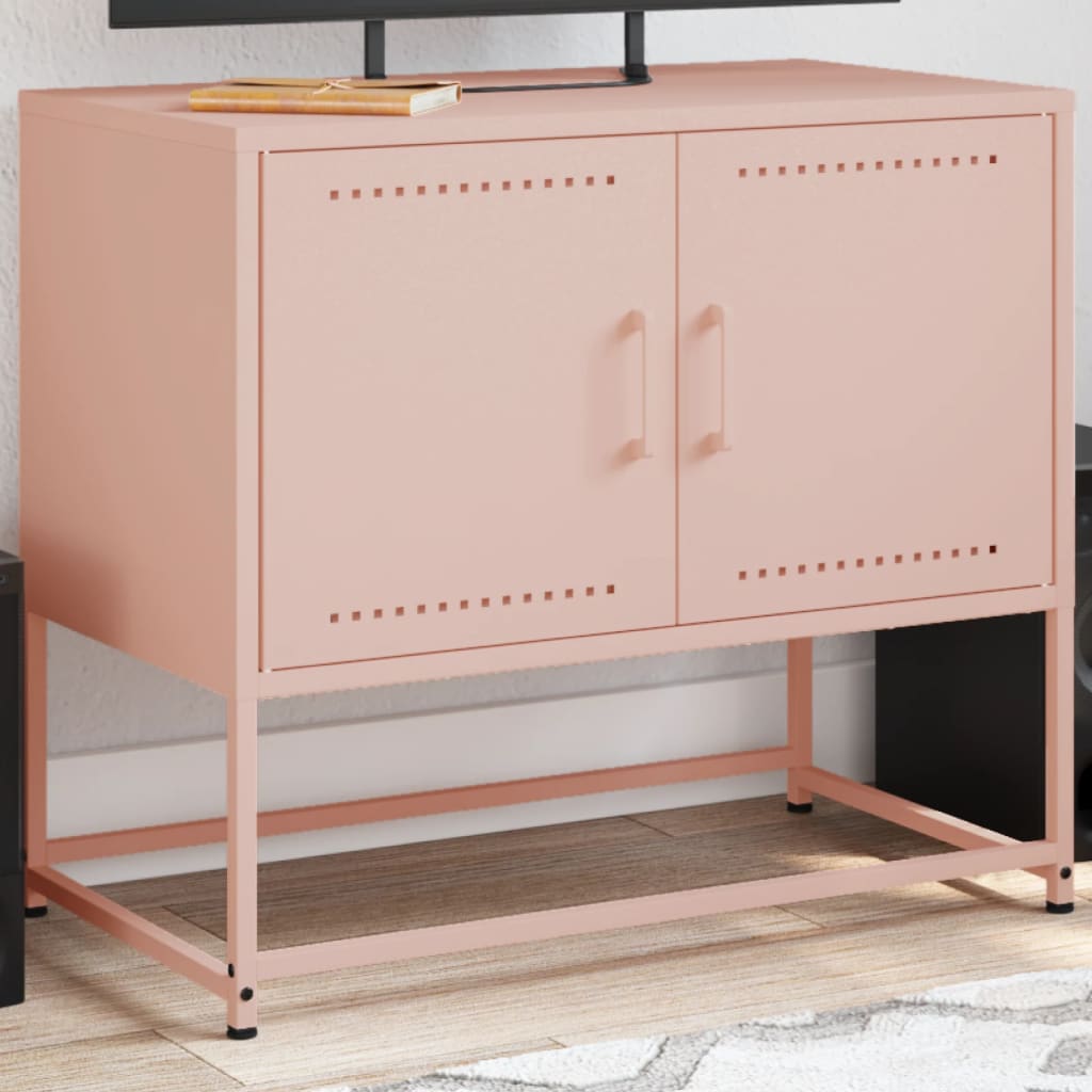 Tv-Meubel 68,5X39X60,5 Cm Staal