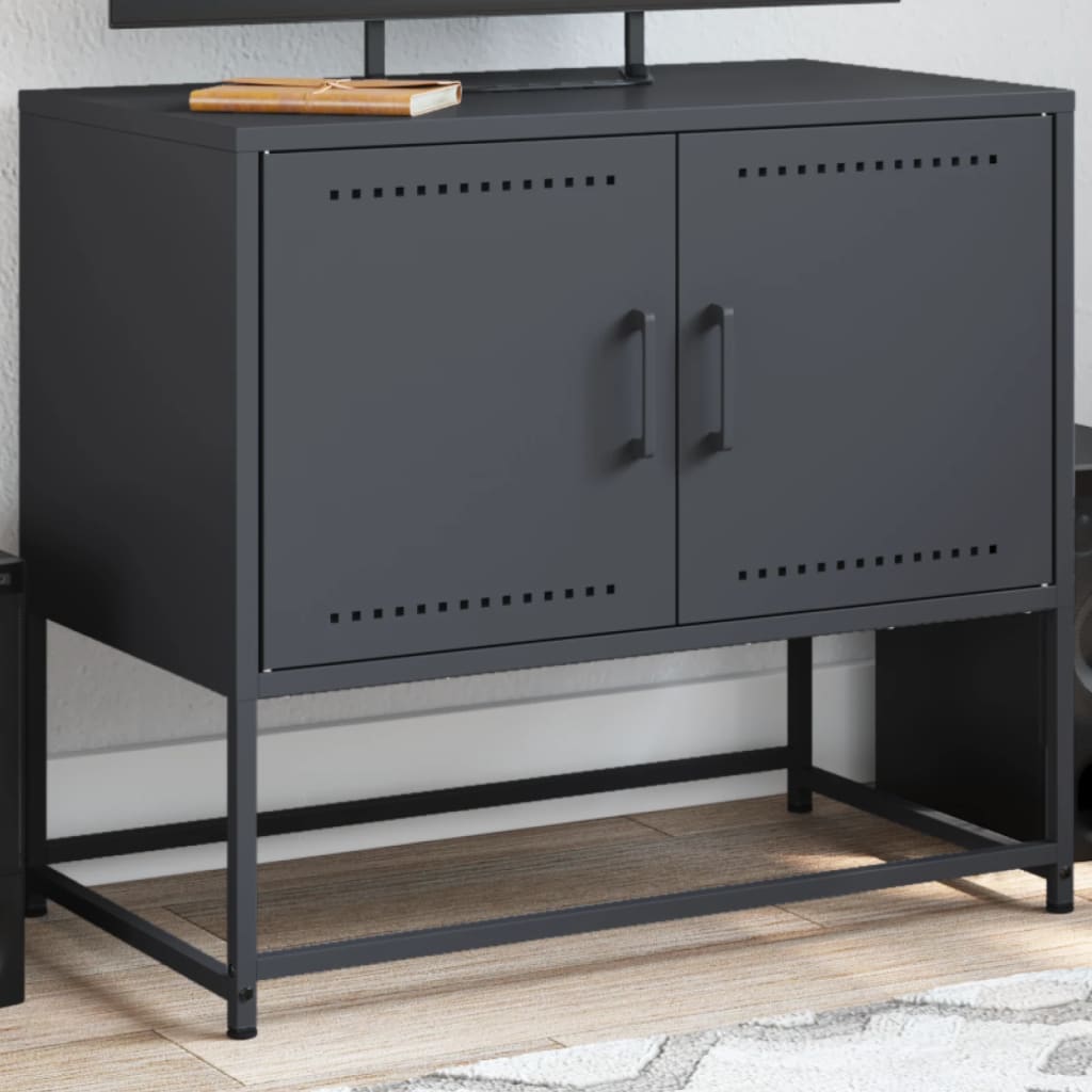 Tv-Meubel 68,5X39X60,5 Cm Staal