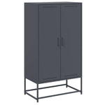 Hoge Kast 68,5X38,5X123,5 Cm Staal Kleurig