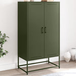 Hoge Kast 68,5X38,5X123,5 Cm Staal Kleurig