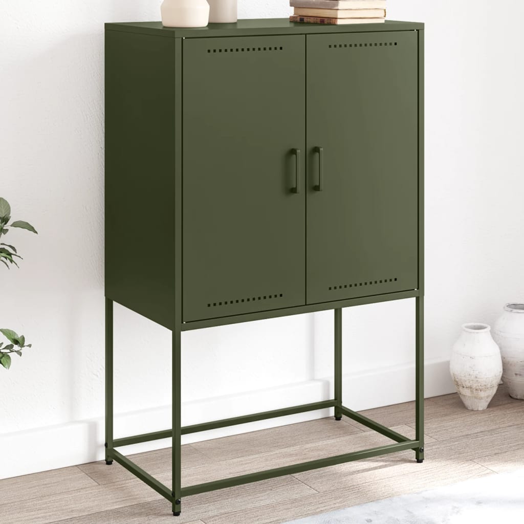 Hoge Kast 68,5X38,5X107 Cm Staal