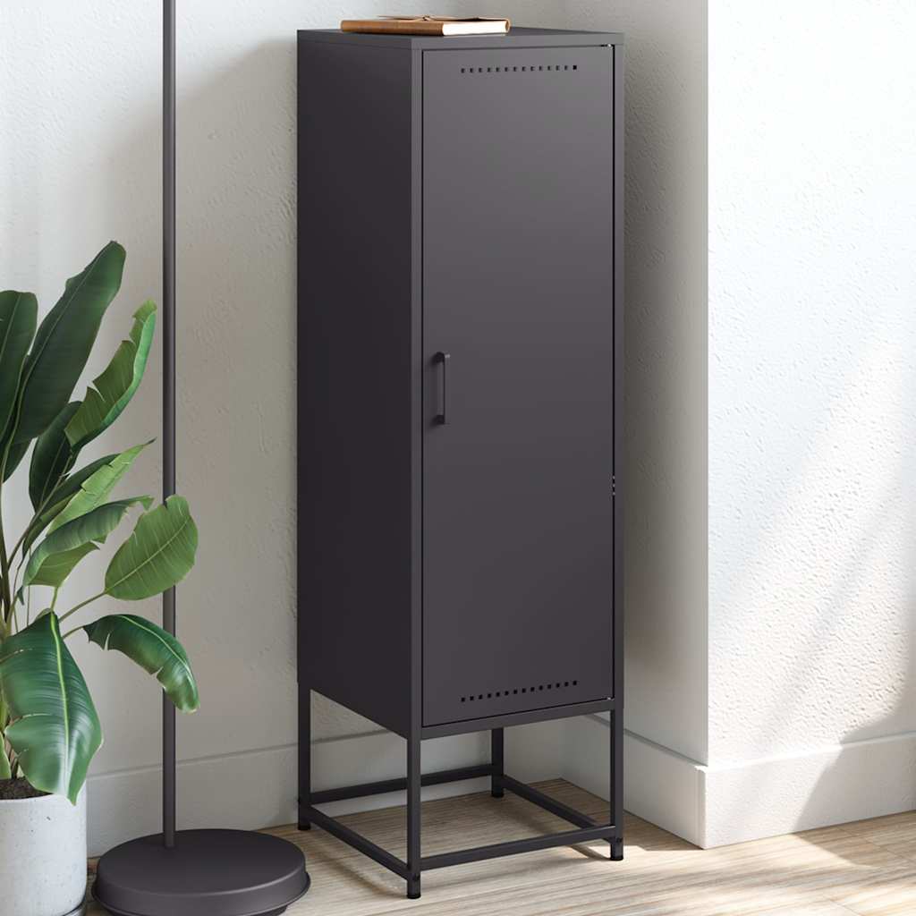 Hoge Kast 36X39X123 Cm Staal Olijf