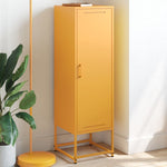 Hoge Kast 36X39X123 Cm Staal Olijf
