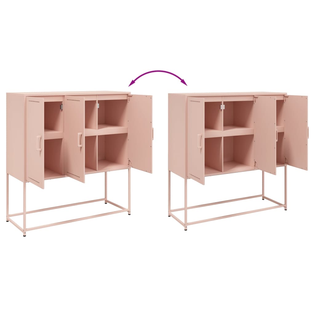 Hoge Kast 100,5X39X107 Cm Staal