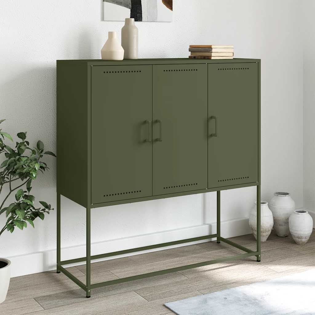 Hoge Kast 100,5X39X107 Cm Staal