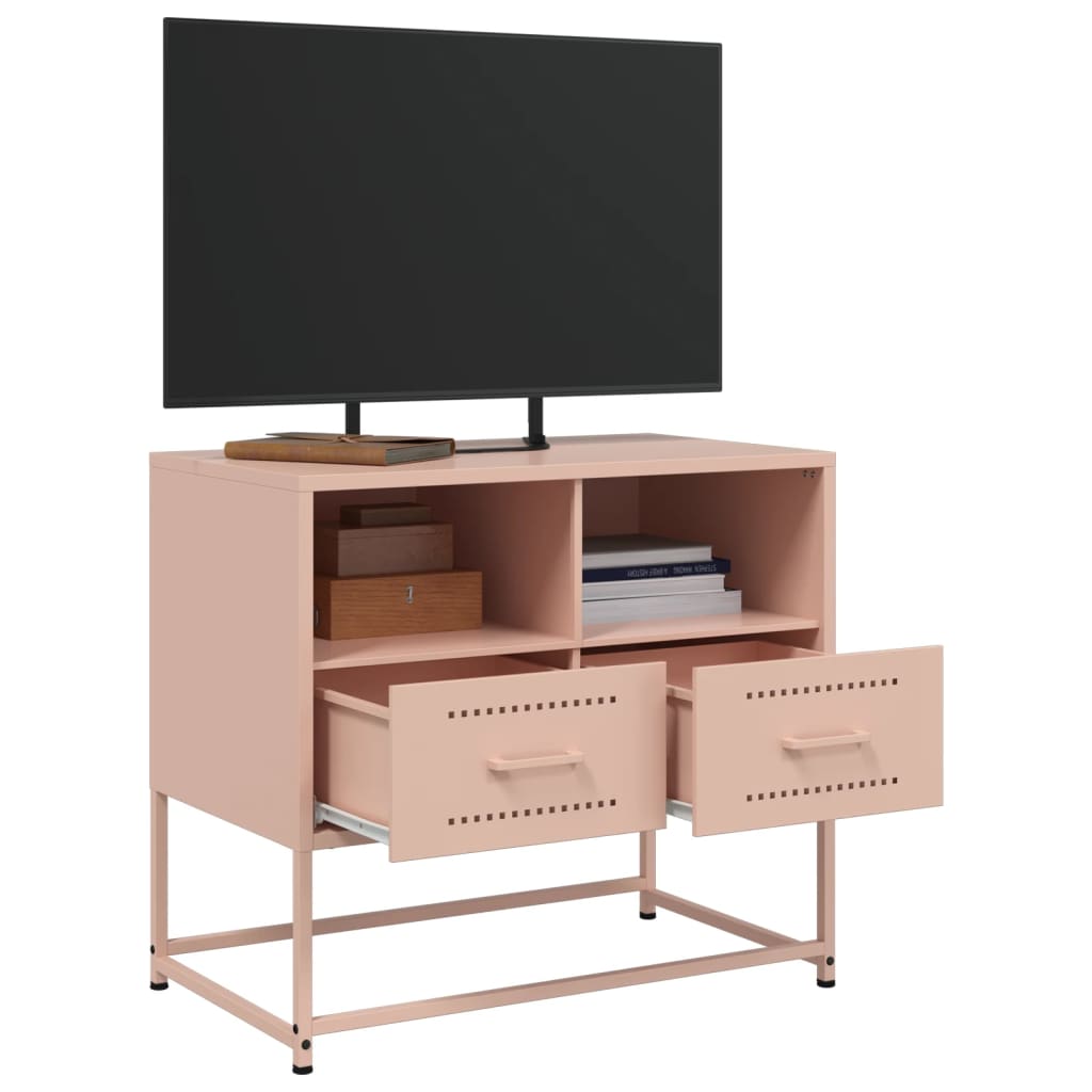 Tv-Meubel 68X39X60,5 Cm Staal