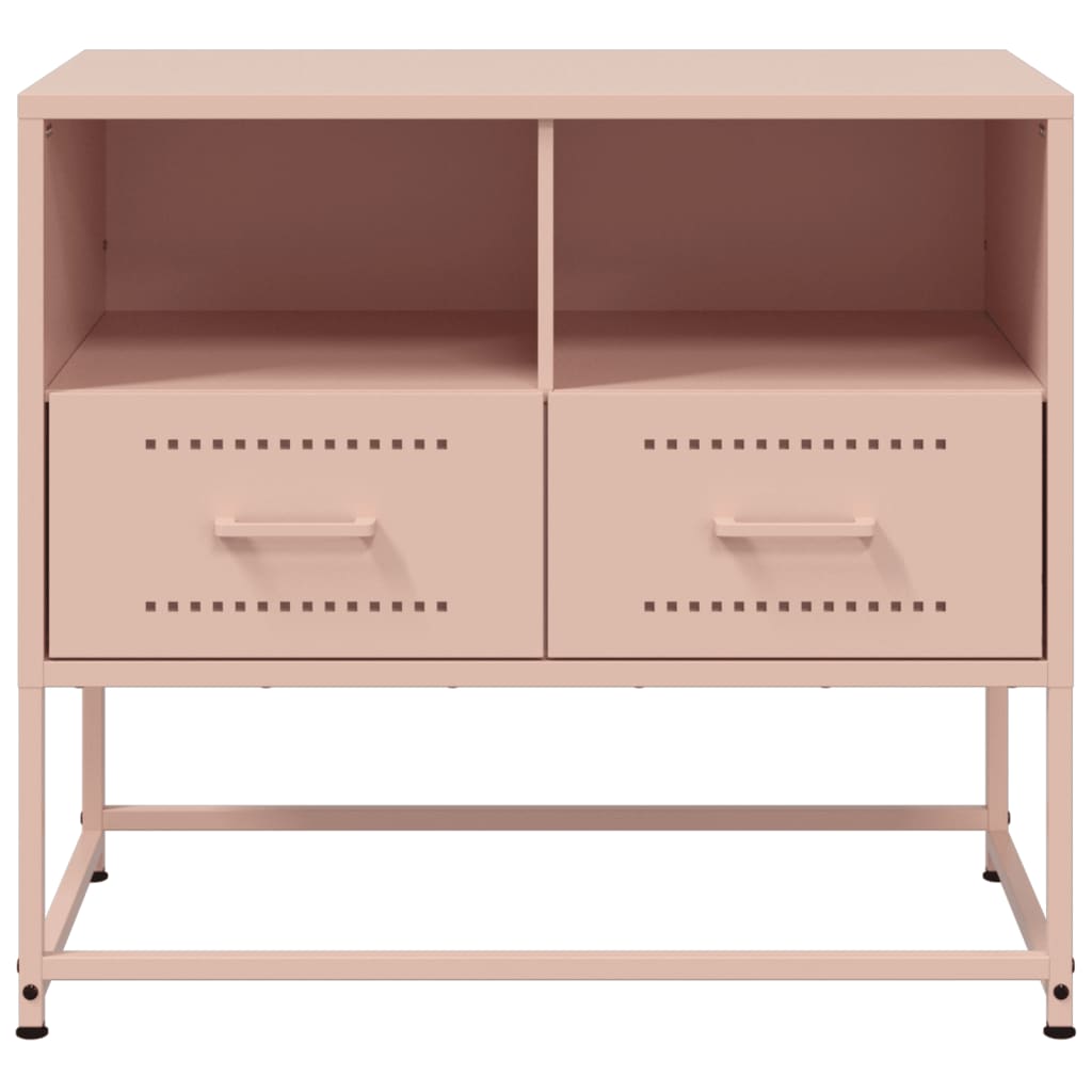 Tv-Meubel 68X39X60,5 Cm Staal